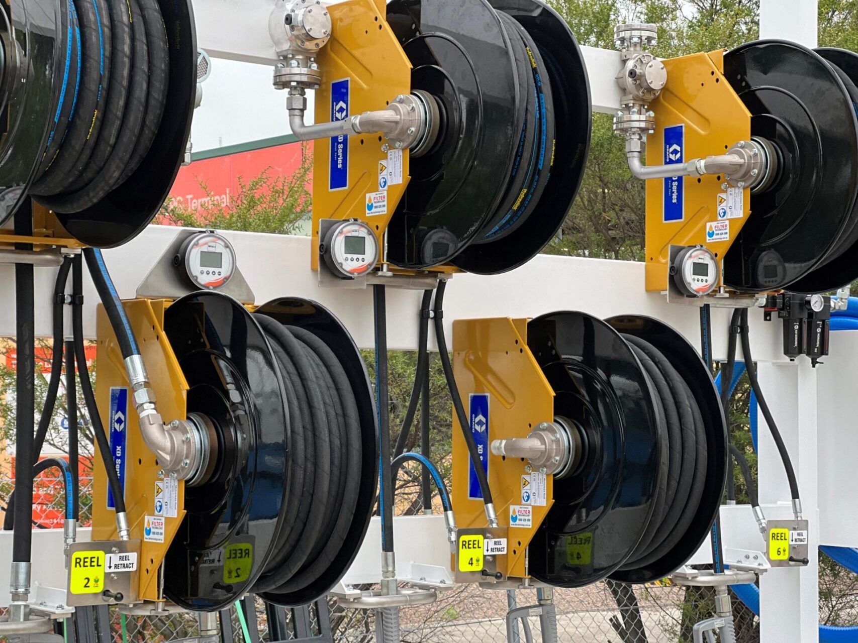 FTA Reel Rack
