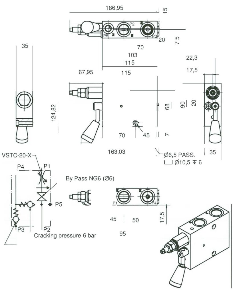 FM0065 - Hyspec Flow Control Valve Schematic
